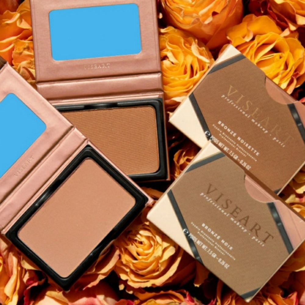 Viseart Makeup Bronzer & Contour Professional Made in France Full Size NWT